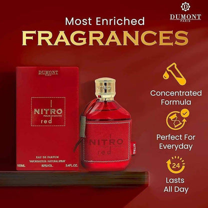 عطر نيترو ريد الاصلي من ديمونت للرجال