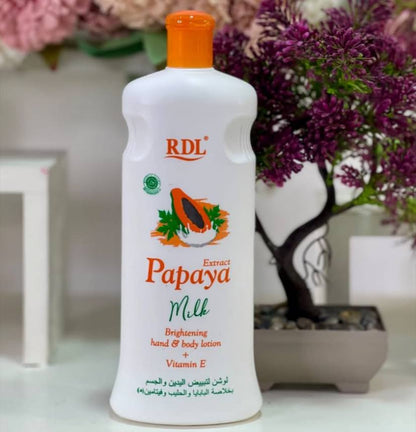 لوشن بابايا وافوكادو
من شركة RDL
حجم كبير 600مل